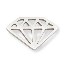 Ocelový přívěšek - diamant