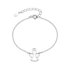 Dětský stříbrný náramek andělíček
