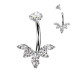 Luxusní piercing do pupíku - TITAN Luxusní piercing do pupíku - TITAN