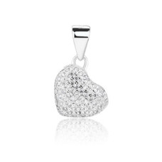 Stříbrný přívěšek srdíčko