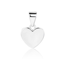 Stříbrný přívěsek -  srdce