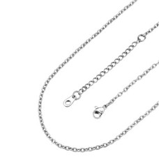 Očkový řetízek, tl. 1,2 mm, délka 45 + 5 cm