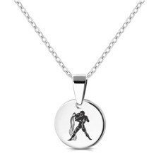 Personalizovaný ocelový náhrdelník znamení horoskopu VODNÁŘ