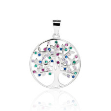 Stříbrný přívěsek strom života
