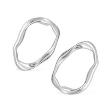 Extravagantní ocelové náušnice