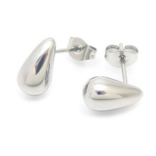 Ocelové náušnice kapky