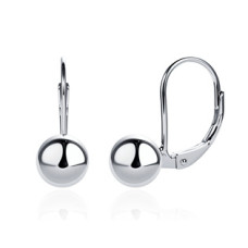 Stříbrné náušnice kuličky