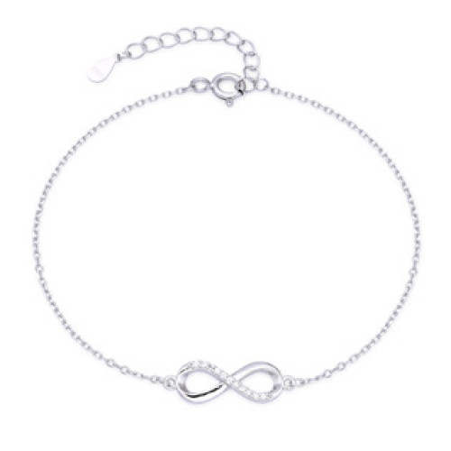 Stříbrný náramek nekonečno Stříbrný náramek nekonečno