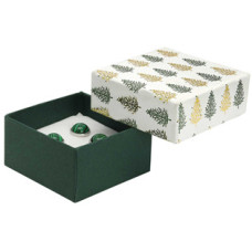 Vánoční dárková krabička na soupravu šperků