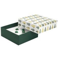 Vánoční dárková krabička na soupravu šperků