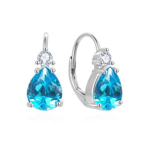 Stříbrné náušnice slzičky Stříbrné náušnice slzičky