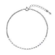 Stříbrný náramek s howlity