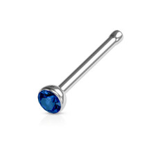 Piercing do nosu - kamínek