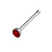 Piercing do nosu - kamínek