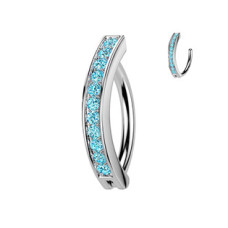 Piercing do pupíku se štítem