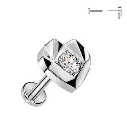 Piercing do brady - PUSH IN labreta TITAN Piercing do brady - PUSH IN labreta TITAN