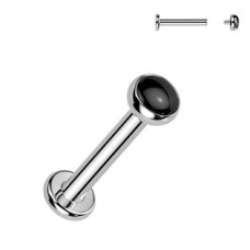 Piercing do brady - labreta Onyx TITAN