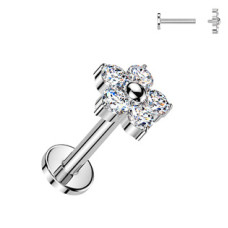 Piercing do brady - PUSH IN labreta TITAN