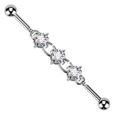 Industrial piercing se zirkony