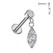 Piercing do ucha - labreta