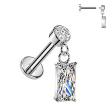 Piercing do ucha - labreta 