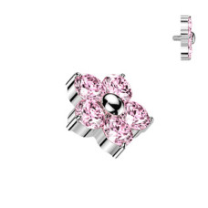 Náhradní ozdoba k dermálu / labretě TITAN