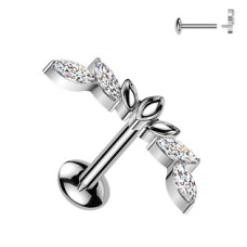 Piercing do brady - labreta TITAN