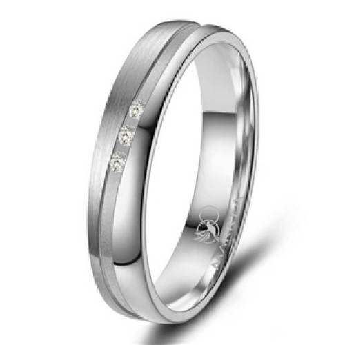 Dámský snubní prsten Titan s diamanty Dámský snubní prsten Titan s diamanty