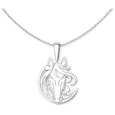 Stříbrný přívěsek kůň