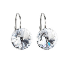 Stříbrné náušnice s krystaly Crystals from Swarovski® Crystal