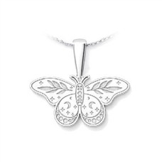 Stříbrný přívěsek malá můra