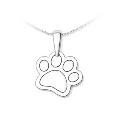 Střírný přívěsek tlapka