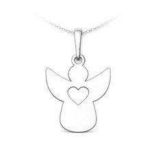 Stříbrný přívěsek anděl
