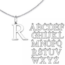 Stříbrný přívěsek - Písmeno