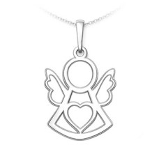 Stříbrný přívěsek andělíček