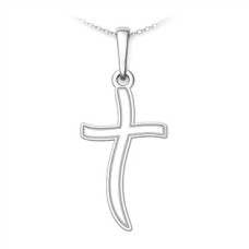 Stříbrný přívěsek kříž