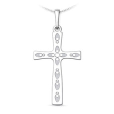PStříbrný přívěsek kříž