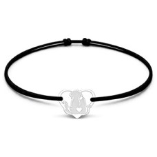 Šňůrkový náramek pes a kočka