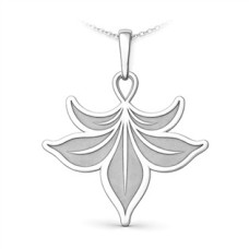 Stříbrný přívěsek s ornamentem