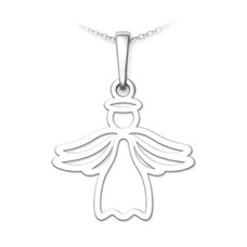 Stříbrný přívěsek anděl
