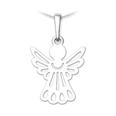 Stříbrný přívěsek anděl
