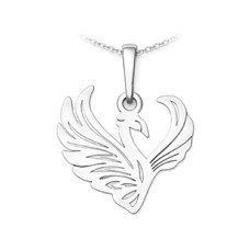 Stříbrný přívěsek fenix
