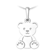 Stříbrný přívěsek medvídek
