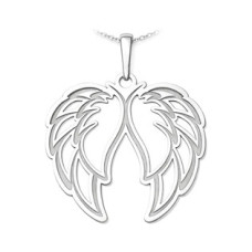 Stříbrný přívěsek andělská křídla