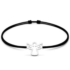 Šňůrkový náramek anděl
