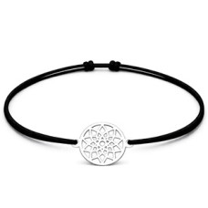 Šňůrkový náramek mandala