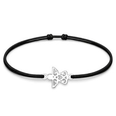 Šňůrkový náramek anděl