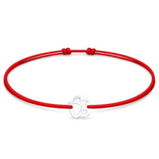 Šňůrkový náramek tlapka