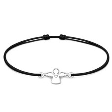 Šňůrkový náramek anděl