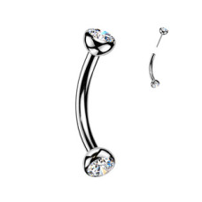 PUSH IN piercing do obočí TITAN